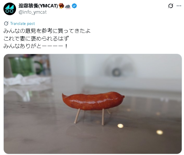 老婆買菜清單畫「長條四腳獸」人夫看嘸崩潰：什麼鬼？真相笑瘋網：畫得很好
