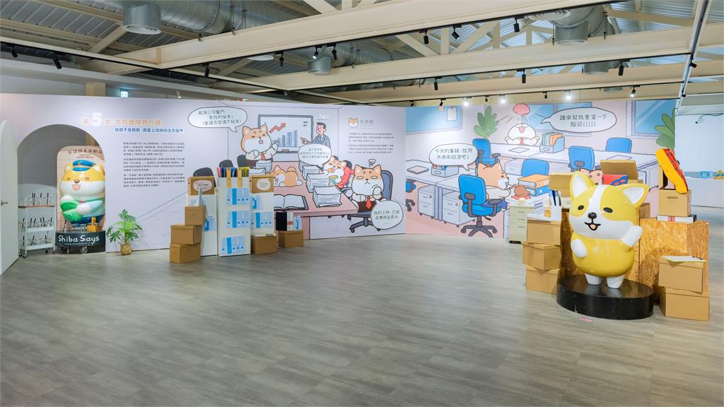《全方位職場療癒班》IP插畫展盛大開展 張市長:以幽默療癒上班族職場情緒