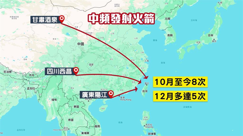 中國從四川發射長征火箭經台灣空域　高度在大氣層外！專家分析：與美國爭太空控制權