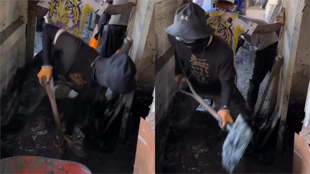 波特王喊「花蓮玩泥巴」挨轟！「緊包黑布」0人認出…狼狽挖土畫面曝光