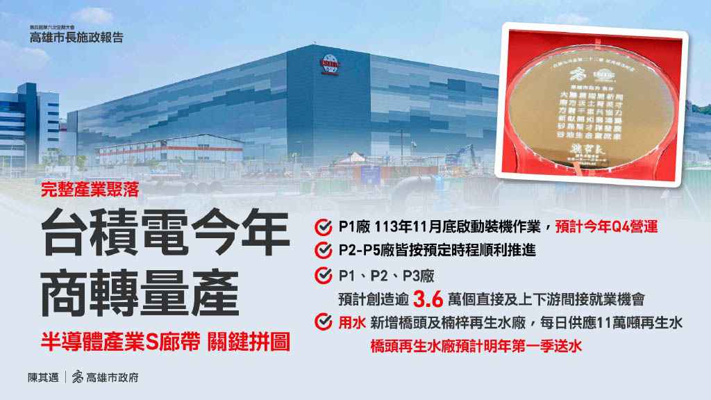 快新聞/高雄大進化!滿意度六都第一 陳其邁揭四大施政藍圖