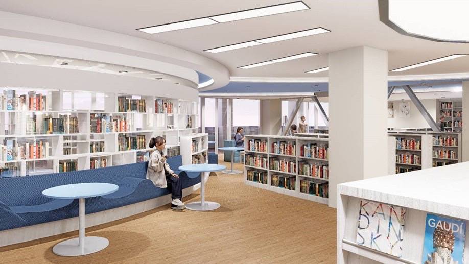 基隆市公共圖書館總館 改建工程進度說明與後續期程