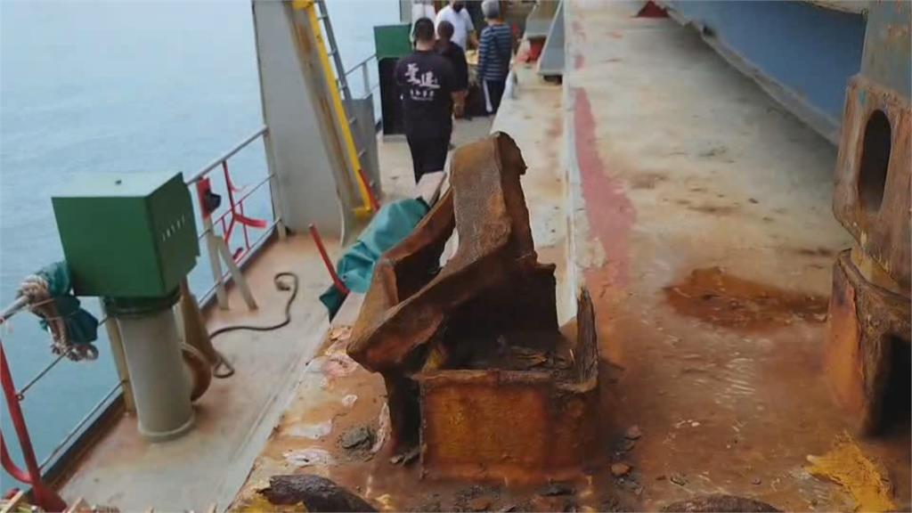 基隆港貨櫃吊掛意外　強風吹斷固定樁！工人遭貨櫃擊中死亡