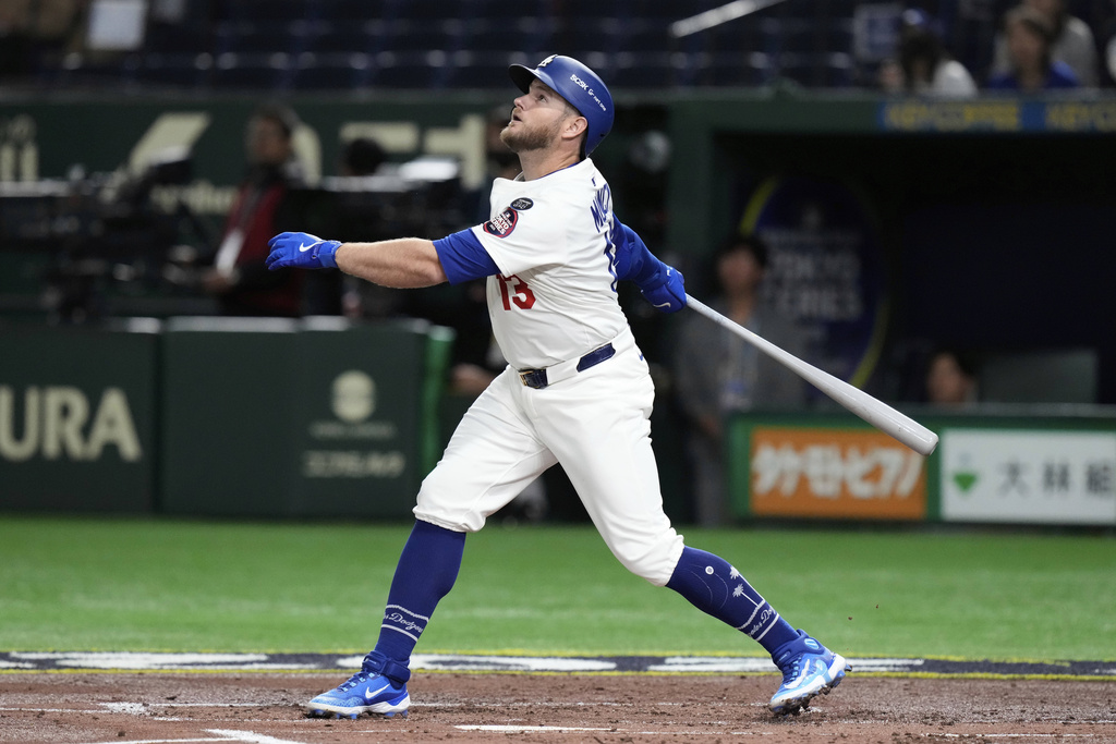 MLB(影)/Muncy對Muncy戲碼有機會上演! 大聯盟難得同名同姓還同天生