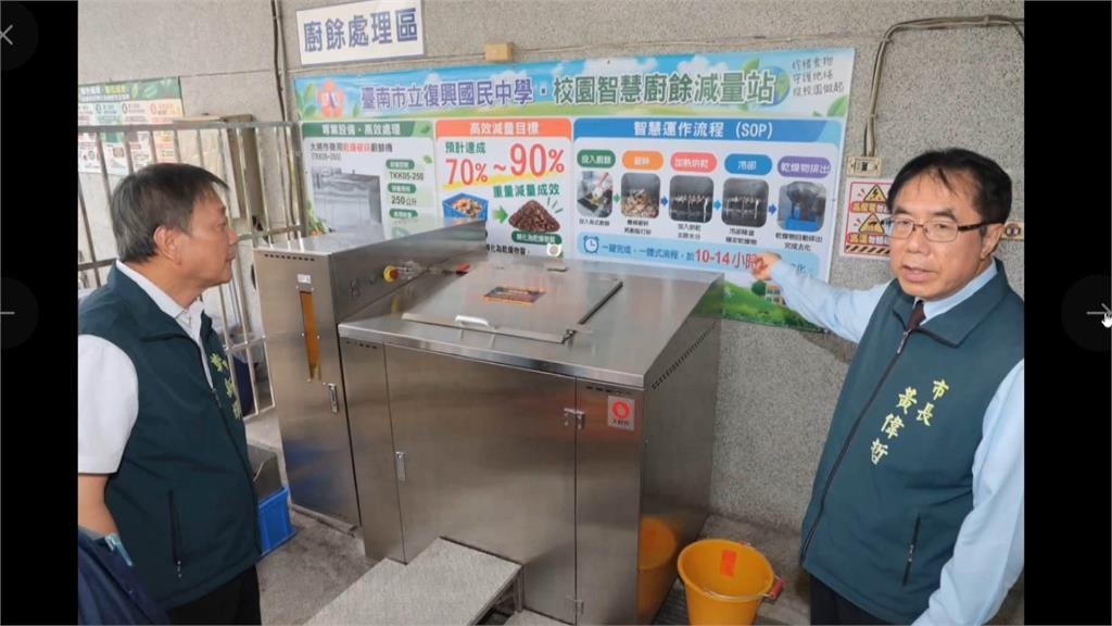 蔣萬安視察金華國中食安「測鹹度」　網友：美食評論員嗎