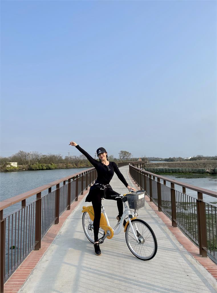 單車遊台南，美女主播劉方慈分享私房美景
