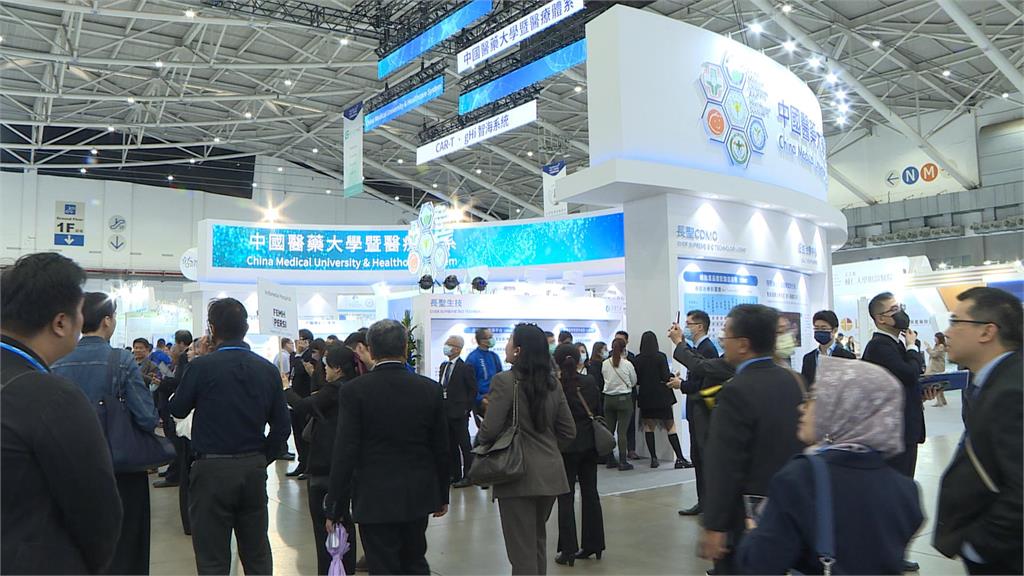 台灣醫療科技展登場 中醫大創新醫療豐碩成果邁向國際