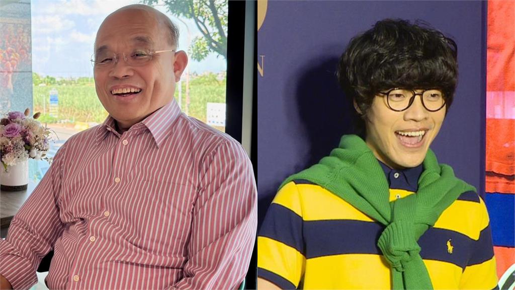  網指「有頭髮的蘇貞昌=盧廣仲」大撞臉！院長看不下去「17字親回應」曝光