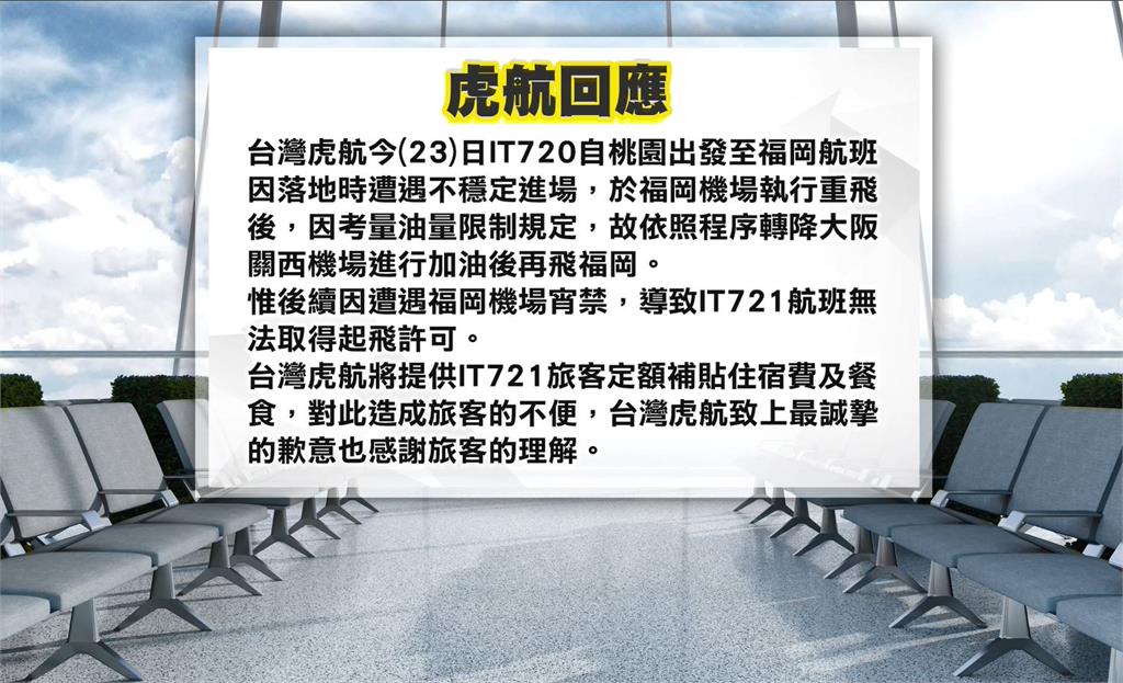 虎航班機延誤又遇「福岡宵禁」　　旅客無奈：住宿根本無法入住