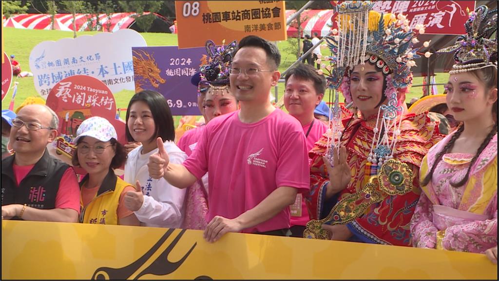 迎接「桃園閩南文化節」 南崁五福宮打造真人藝閣表演歌舞
