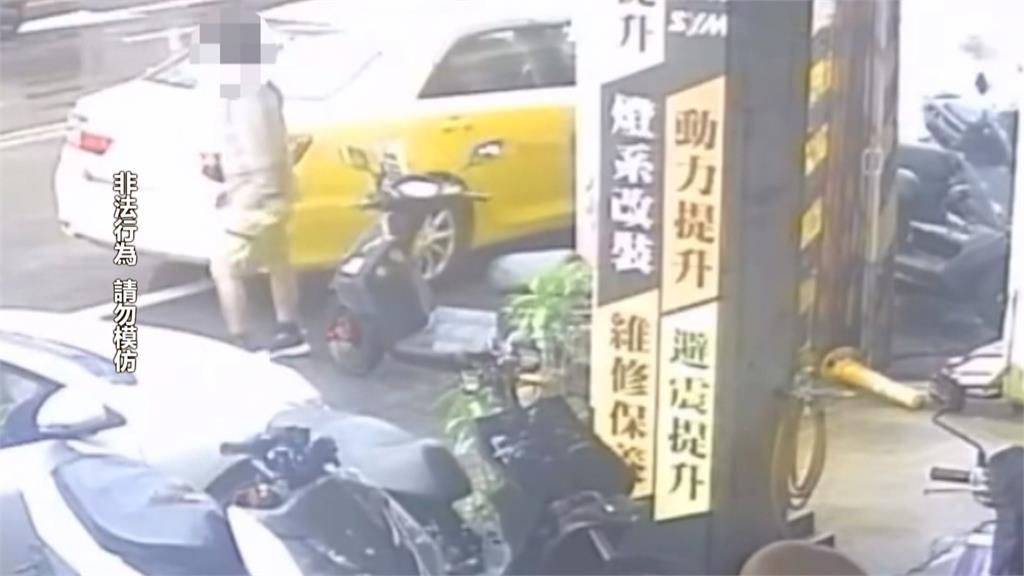 借代步？外送員才下車！機車被騎走　偷車賊道歉還報停車地點