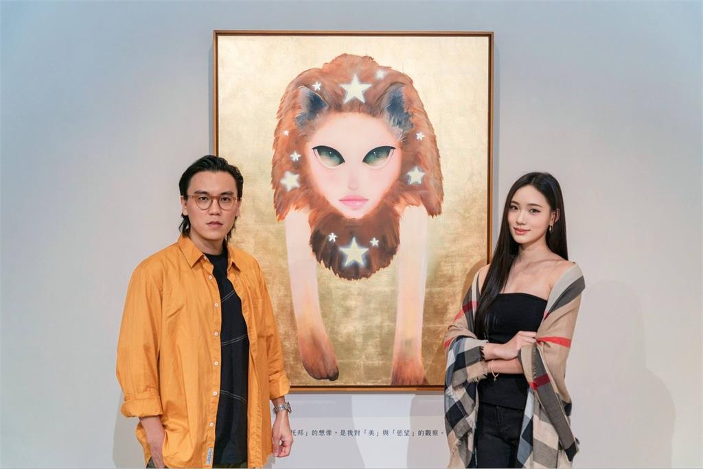 小S女兒許韶恩辦個展! 藝術家李承道誇"清晰創作觀點"