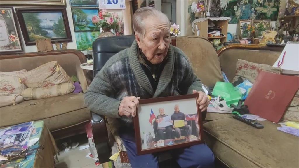 澎湖兩位「百歲老兵」相見歡 見證海軍數十年變遷