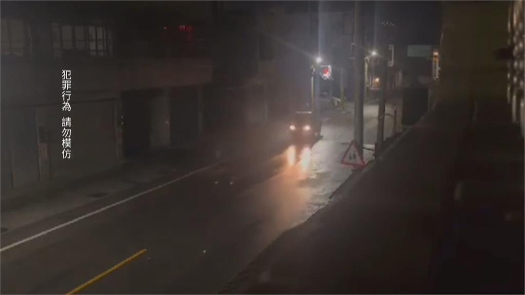 警所前來回暴衝狂按喇叭 貨車深夜擾民超囂張