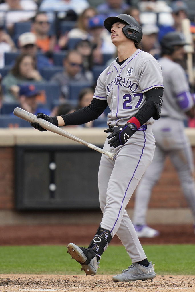 MLB(影)/大都會打擊三巨頭同場開轟 落磯苦吞本季第50敗創聯盟窘紀錄
