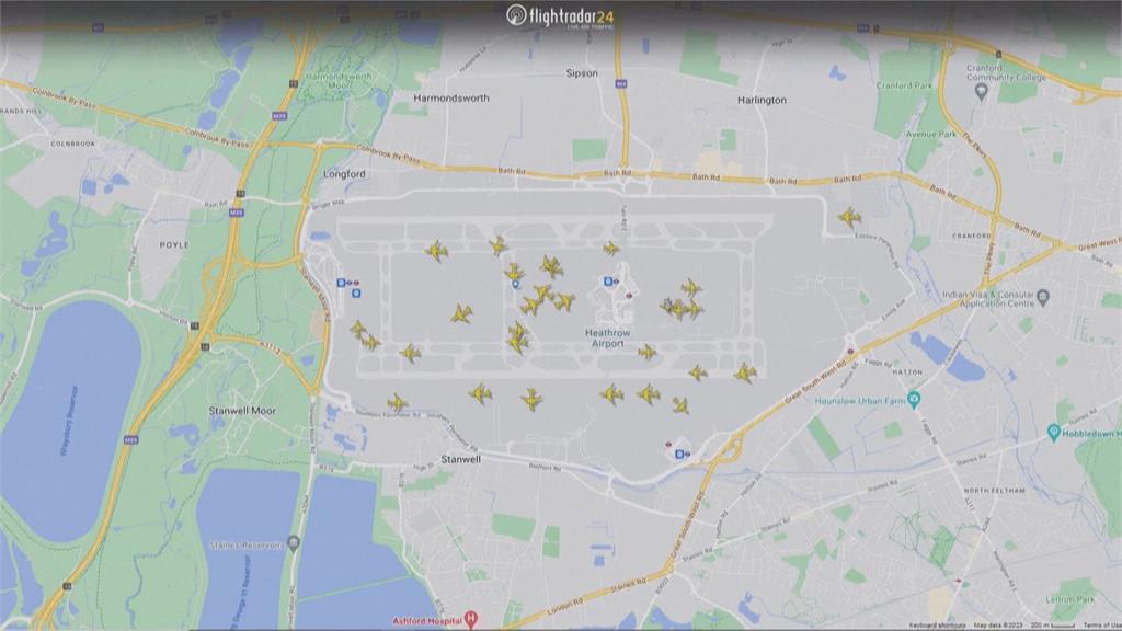 英國航空管制系統故障！超過500架航班取消　上千名旅客受到影響