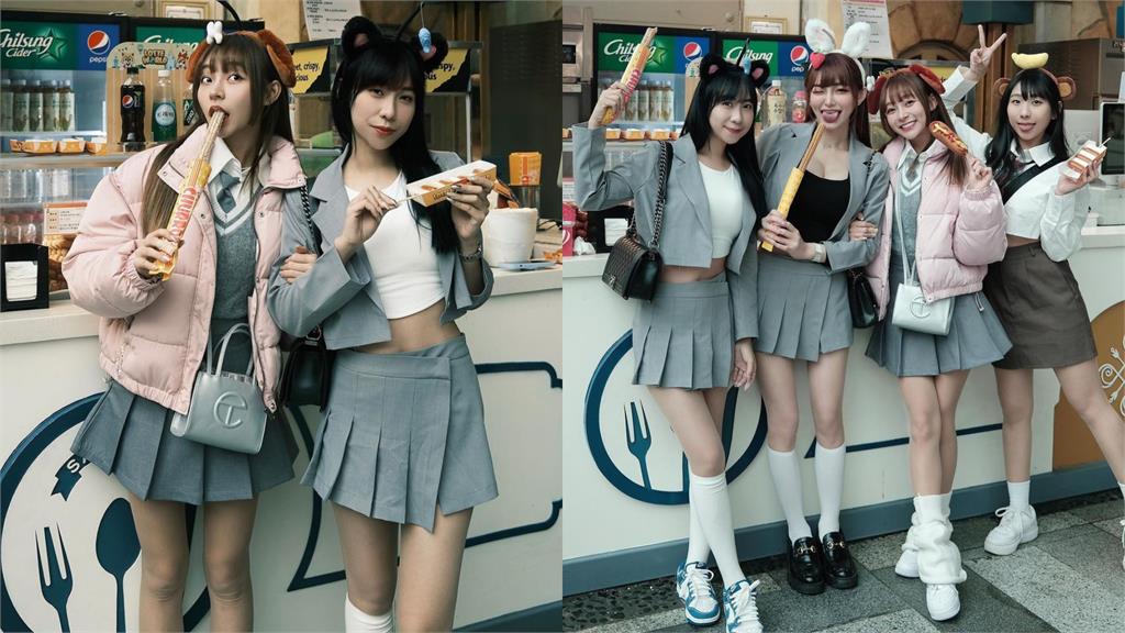 林襄遠征南韓「純欲學生服」大放送!地主李多慧「現身拋2字」網暴動