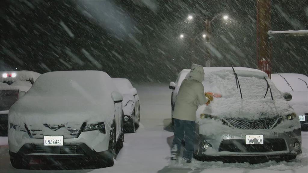 加州罕見10月風暴! 山區提早降雪 南加州豪雨成災