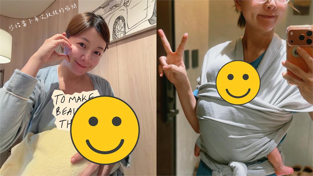 醫院「憔悴2寶媽」竟是謝京穎本人！她親曝「產後真實現況」驚喊畢業…網心疼：偉大