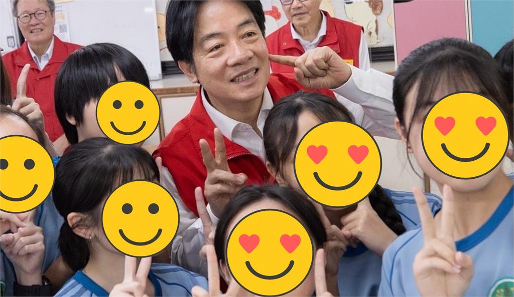 合影賴清德遭辱罵「黨衛軍」引發熱議！女學生勇敢提告反擊網友…校方回應了