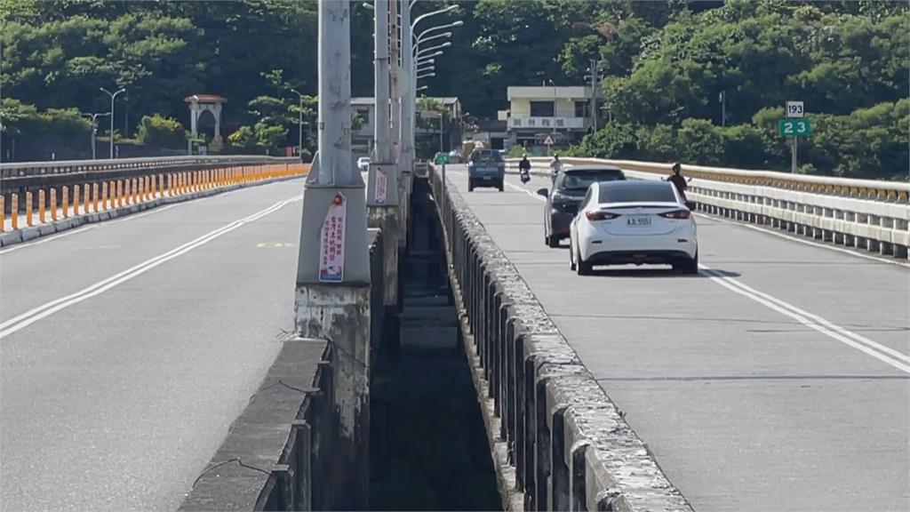 地震頻繁花蓮大橋裂開位移? 公路總局澄清:假訊息