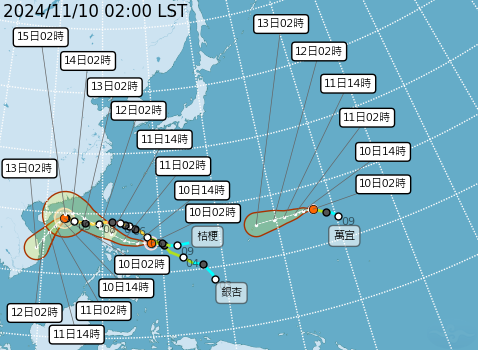 快新聞／明東北季風增強「這幾區」將飄雨　3颱串聯對台影響曝光