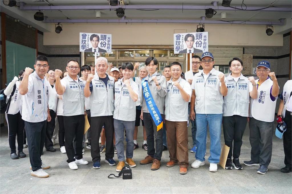 曾玟學「無黨籍突上色」登記戰頭份市長!宣布「身分轉換」一票人狂挺:支持