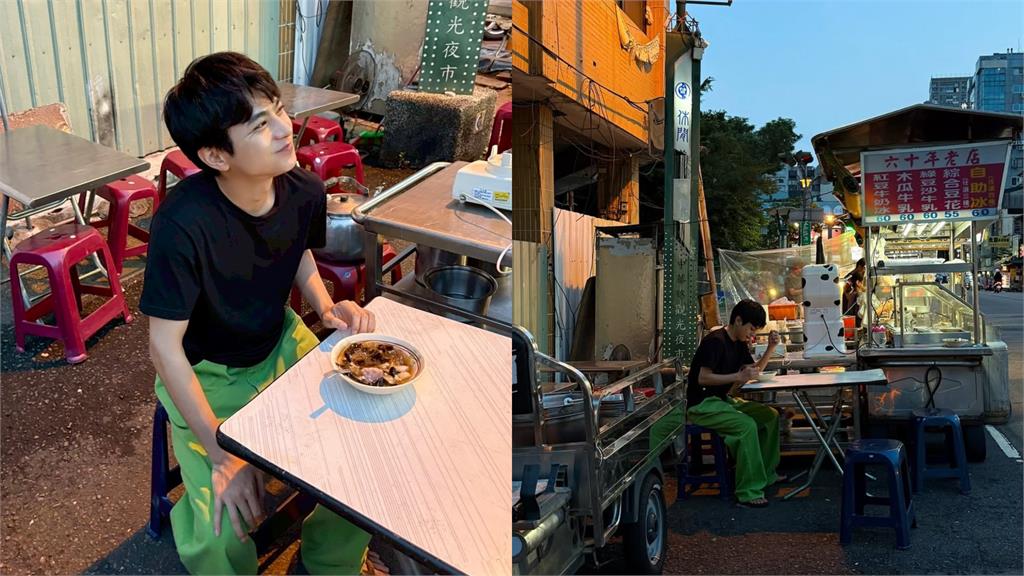 台中路邊「蹲地角頭」竟是紅炸傑尼斯男神!「赴台發展判若兩人」網愣:沒認出…