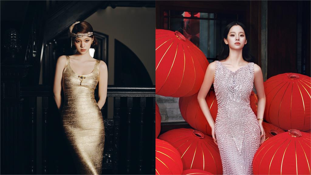歐陽娜娜辣穿旗袍「絕頂S曲線」全現行!下秒轉身「絕美裸背」罕見大解放