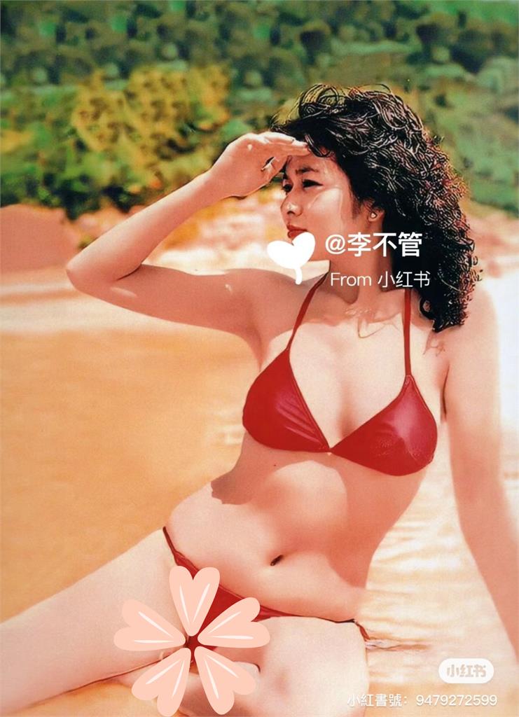 關之琳「SSR絕頂比基尼」狂照大瘋傳!「一整顆掉出來」網猛截圖:肉嘟嘟很好…