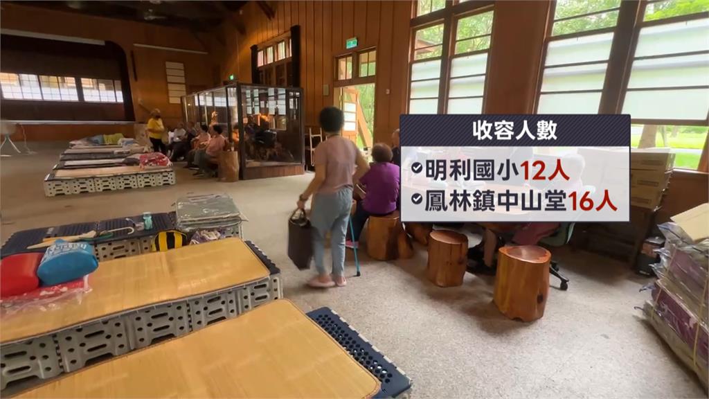 花蓮"萬里溪"堰塞湖憂潰堤溢流 西寶橋封閉.撤離183人