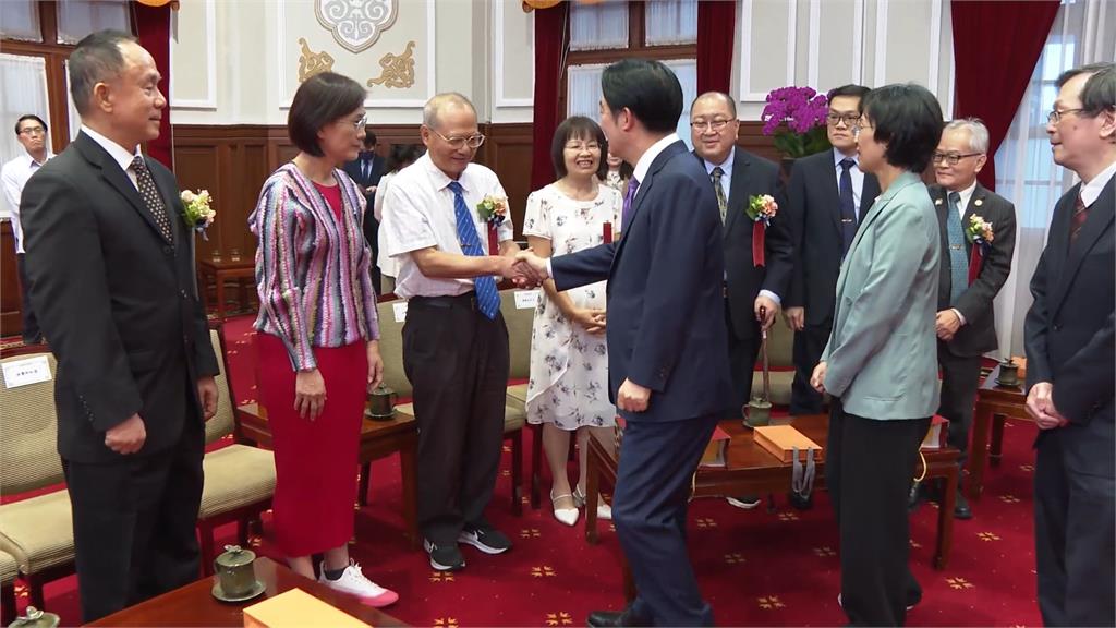 林芳郁失智後首露面! 賴總統接見大讚「你最勇敢」