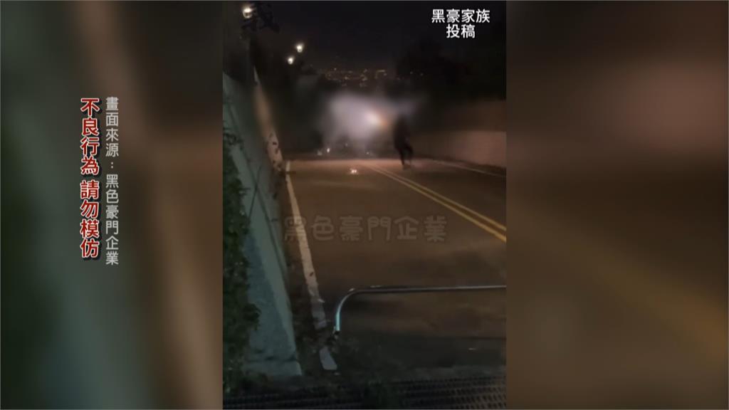 台中望高寮體驗炸寒單? 兩人拿手持煙火棒互射!環保局這樣說