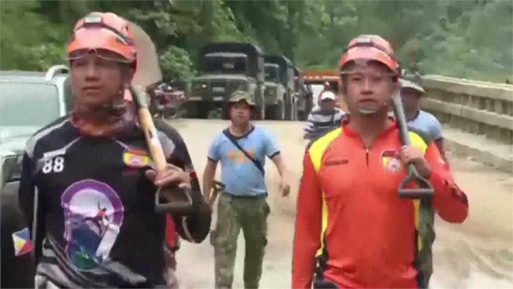 菲律賓暴雨引發洪災　2輛礦工巴士遭埋6死31傷45失蹤