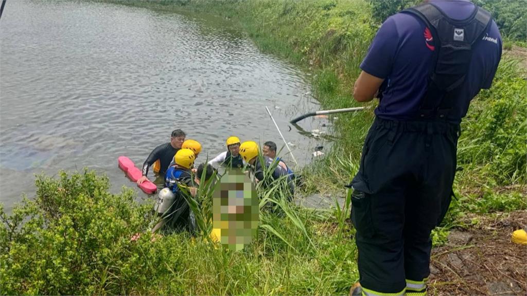 台南七股驚傳離奇命案！　場主開車墜自家魚塭身亡