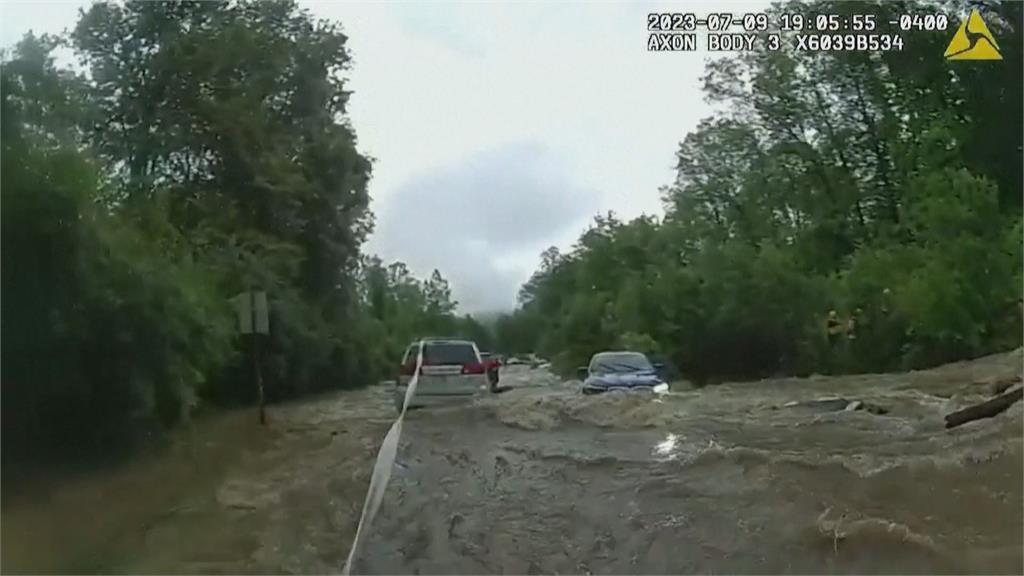 CNN形容「千年級暴雨」 紐約州、佛蒙特州災難性洪水釀1死