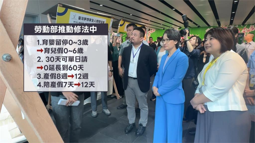 大利多！育嬰假擬擴大到6歲　研議產假從8週拉長到12週