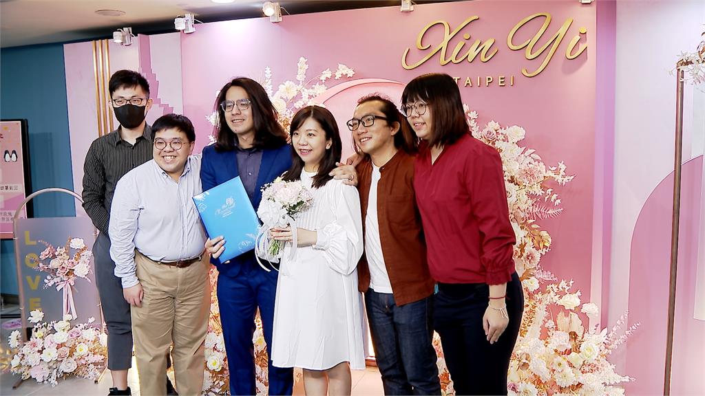 登記結婚今天超熱門! 新北市165對新人「情人節完婚」