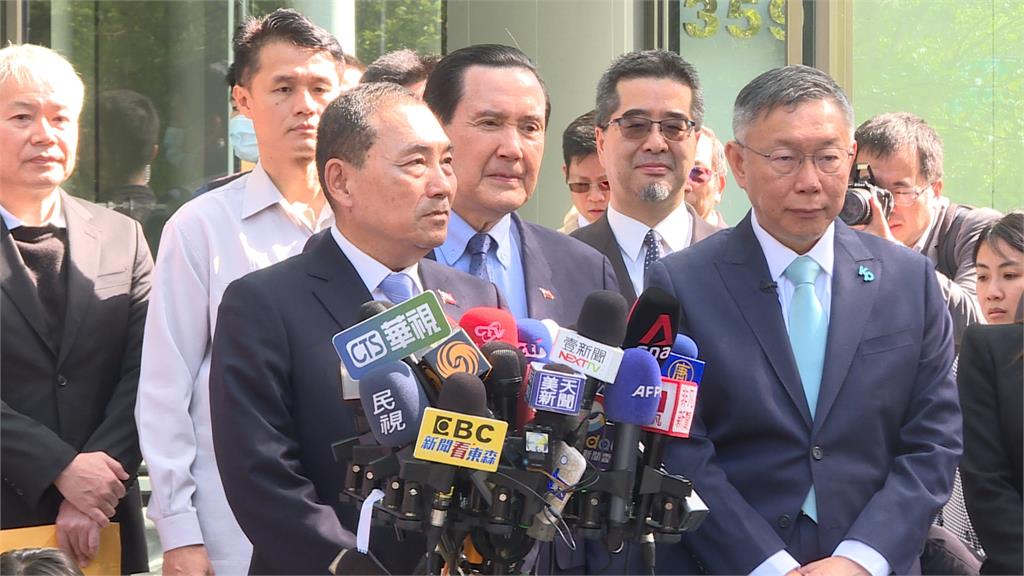 藍白不合了?柯夜會郭「惡補統計學」 郭辦:「柯郭配」、「郭柯配」皆有可能