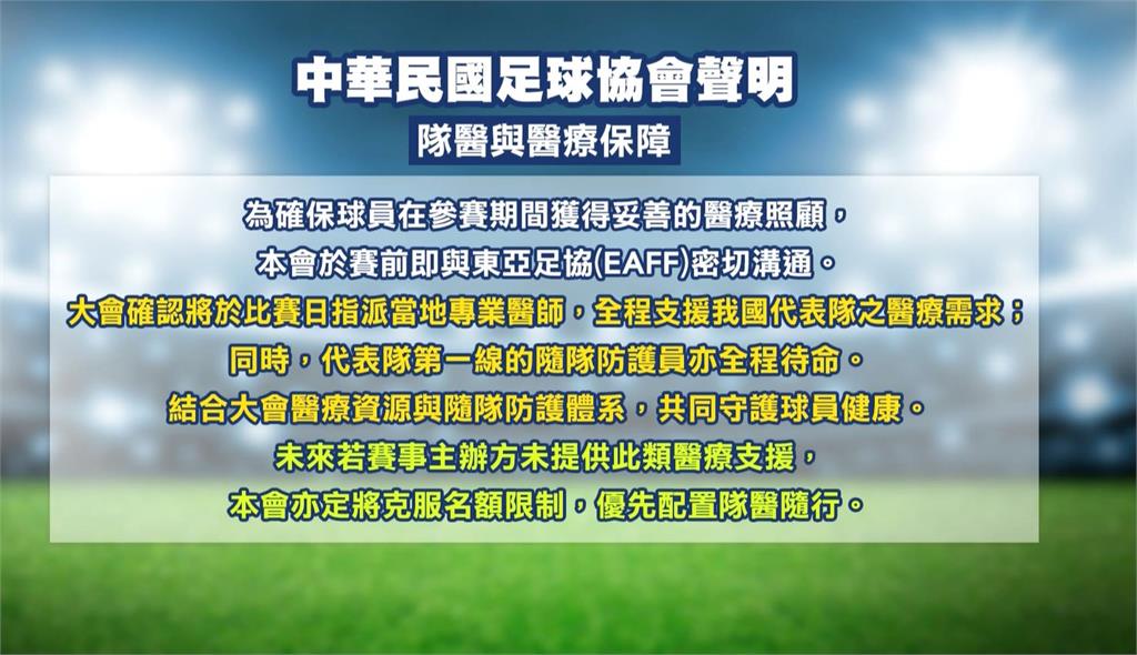 超扯! 台灣女足遠征關島"沒隊醫" 專職管理.翻譯也全無