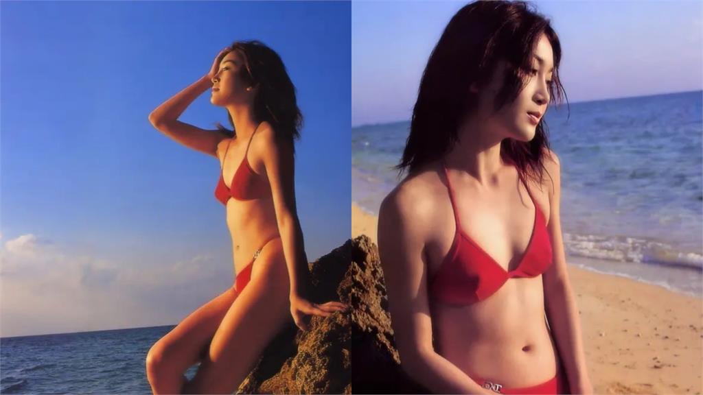 溫碧霞「57歲無P照」超驚人!同色比基尼「跨時空PK」網讚:最美妲己