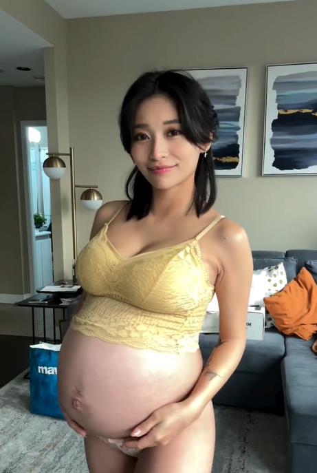 祈錦鈅無預警「再曬孕肚辣照」長文談離婚！喊「單親媽媽」一樣有擔當