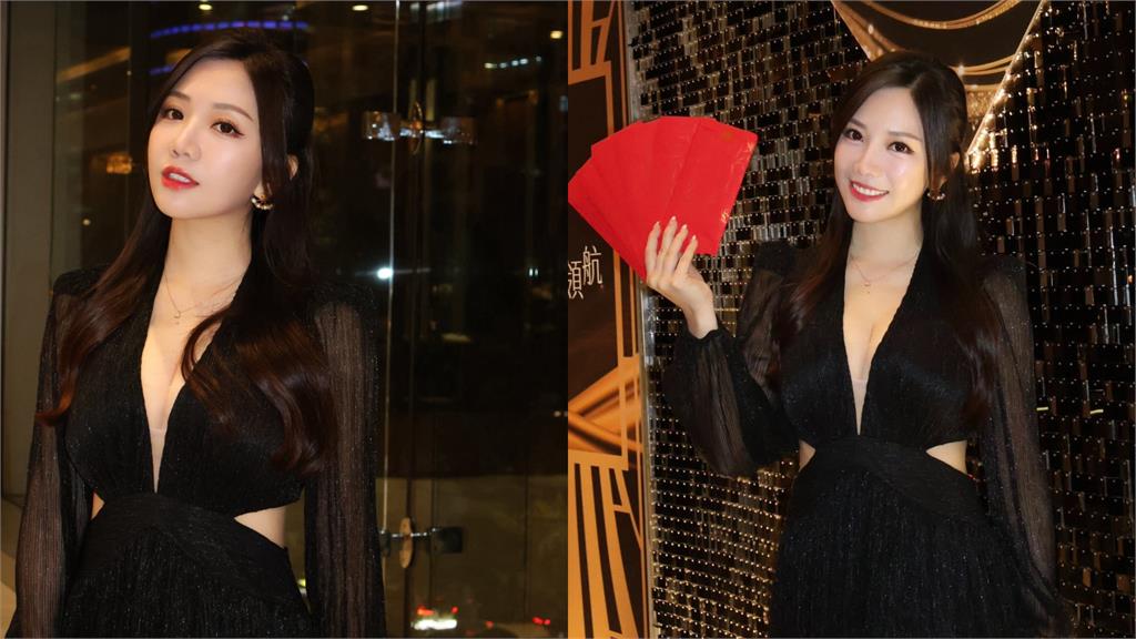 蔡尚樺「深V禮服」被讚最辣尾牙主持人！老闆狂撒幣「加碼30萬購屋金」她看傻眼