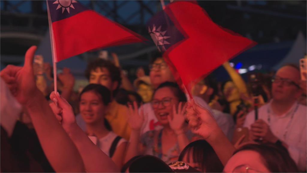 妮妃雅扮媽祖登巴黎文化奧運 高喊中華台北就是台灣