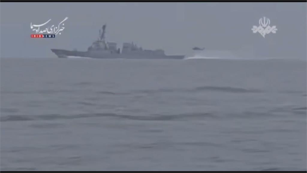伊朗釋出影片指成功驅離美艦　與美軍各說各話