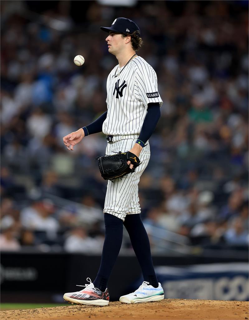MLB(影)／洋基「天行者」降臨！施利特勒腳穿星戰鞋化身絕地武士投出賽揚身手