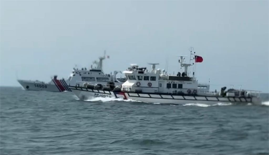 快新聞／中共真的動手了！驚傳派4船艦「入侵金門海域」　現場衝突畫面流出