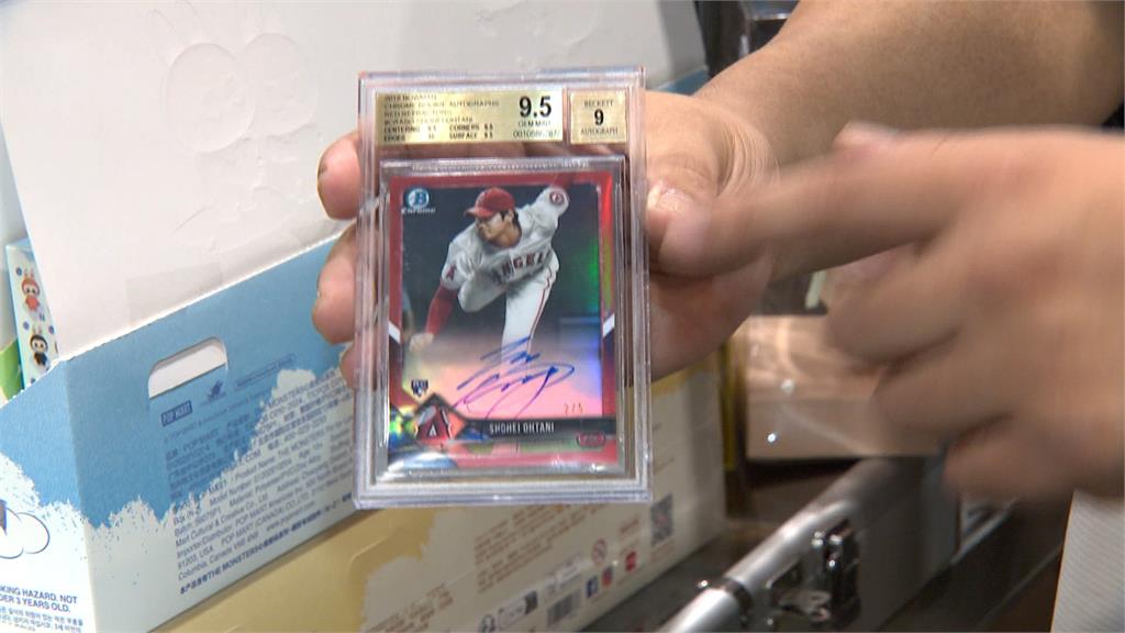 民視獨家曝光！「大谷翔平新人年球員卡」　市場喊價破百萬美金