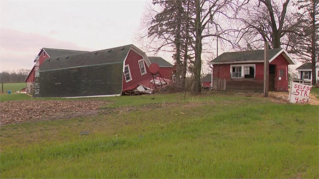 1天內24個龍捲風！　龍捲風侵襲美國中部　影響逾5000萬人