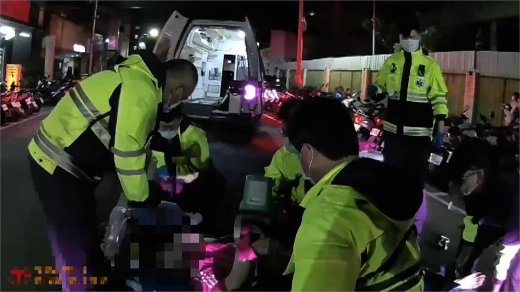 大哥撐住！三重老翁突昏迷倒地　警民合力實施CPR救命